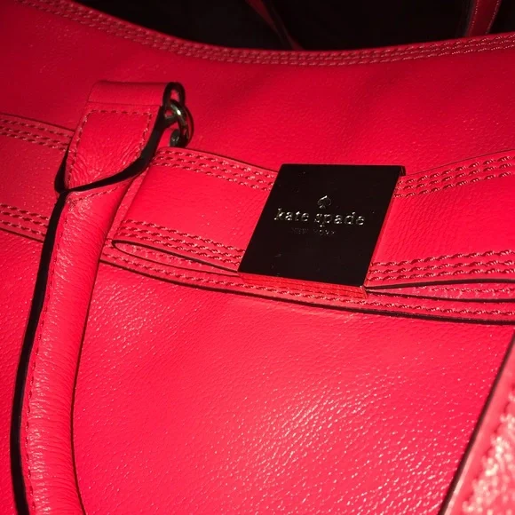 Kate Spade NWT Primrose Hill Goldie Satchel in Geranium - HOST PICK! 🏆 - Picture 8 of 15